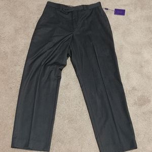 TALLIA Charcoal dark dress pants
